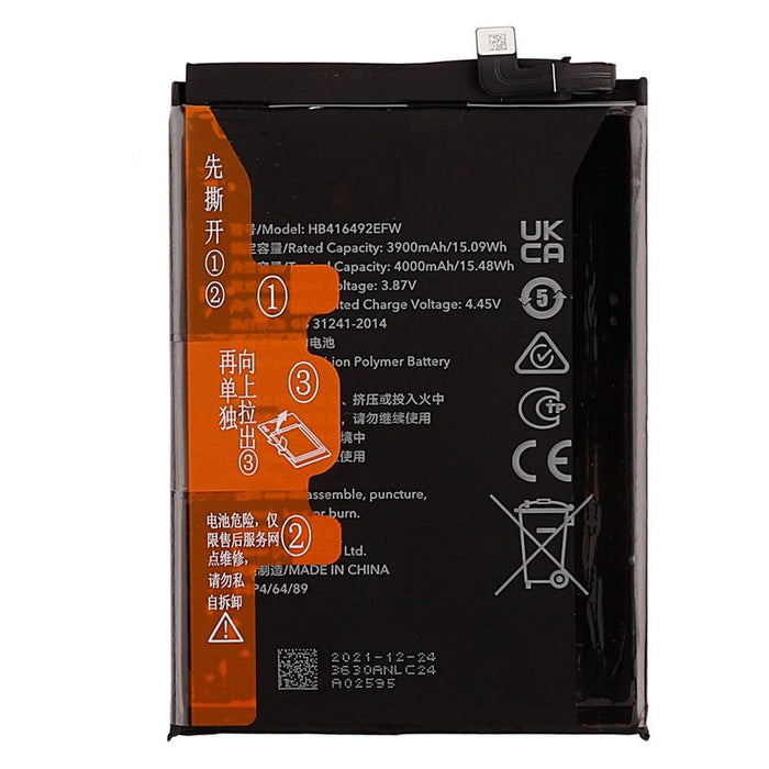 For Honor X8 Replacement Battery 4000 mAh