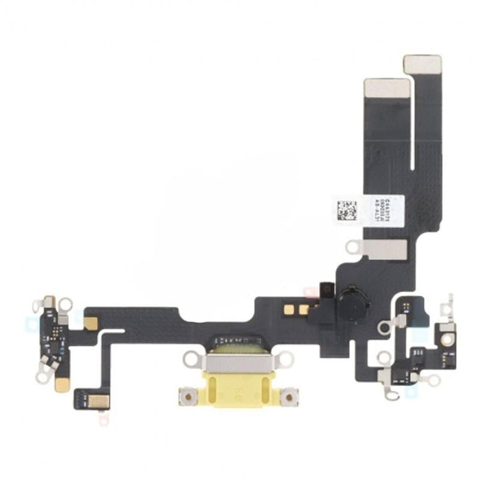 For Apple iPhone 14 Replacement Charging Port Flex (Yellow)