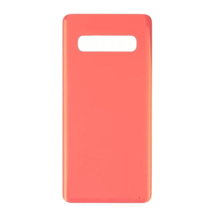 For Samsung Galaxy S10 Replacement Rear Battery Cover with Adhesive (Flamingo Pink)