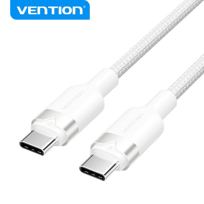 Vention Nylon Braided USB-C to USB-C 1m LED - TRDWF