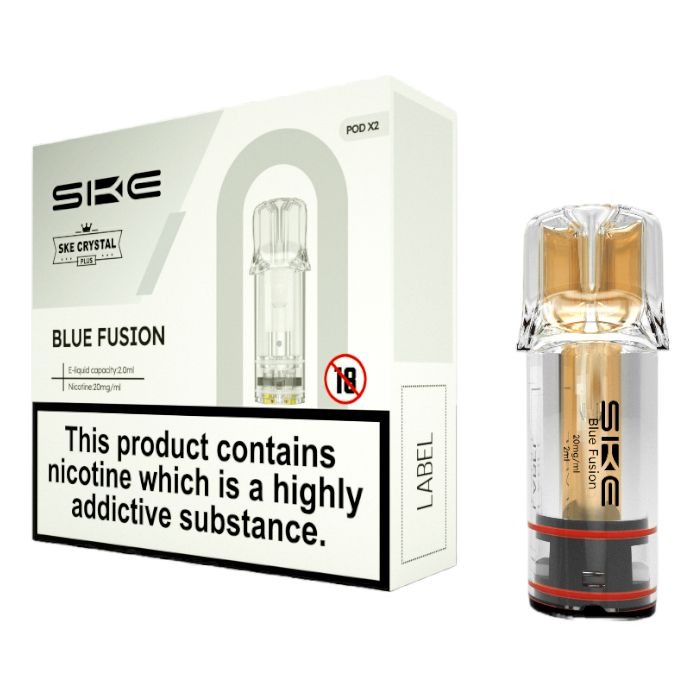 SKE Crystal Plus Refillable Vape Pod - Blue Fusion