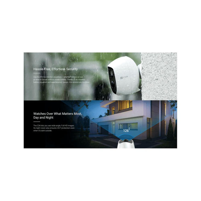 EZVIZ C3A 1080P Battery-Powered Home Security Camera