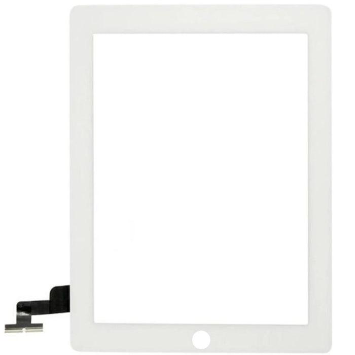 For Apple iPad 1 / iPad 2 Replacement Touch Screen Digitiser Without Home Button (White)