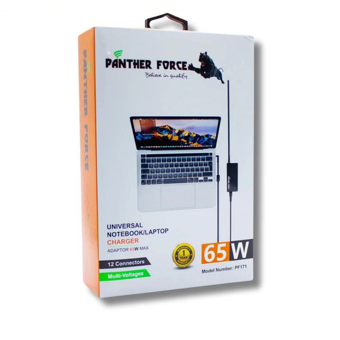 Panther Force 65W Universal Notebook / Laptop Charger - PF171