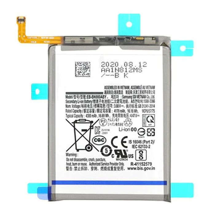 For Samsung Galaxy Note 20 N980 Replacement Battery 4500mAh