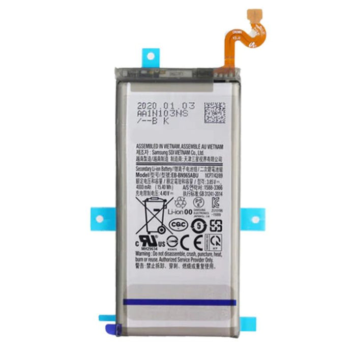 For Samsung Galaxy Note 9 N960F Replacement Battery 4000mAh
