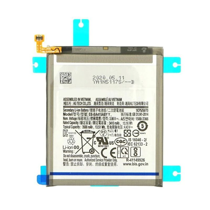 For Samsung Galaxy A41 A415 Replacement Battery 3410mAh