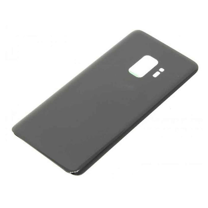 For Samsung Galaxy S9 Replacement Rear Battery Cover with Adhesive - Without Camera Lens (Titanium Grey)