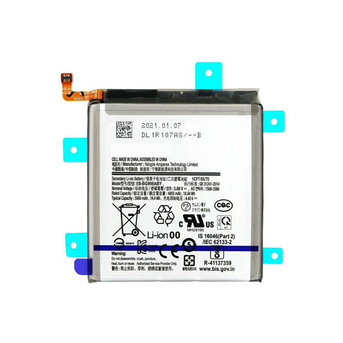 For Samsung Galaxy S21 Ultra 5G G998 Replacement Battery 5000mAh