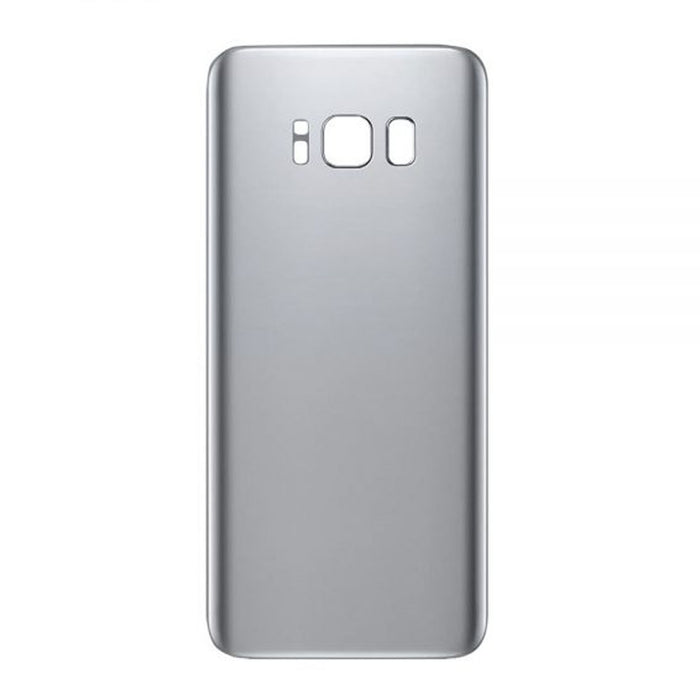 For Samsung Galaxy S8 Plus Replacement Rear Battery Cover with Adhesive (Silver)