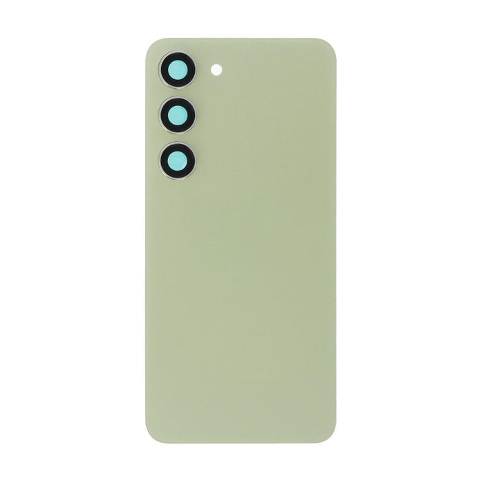 For Samsung Galaxy S23 S911B Replacement Battery Cover With Lens (Lime)