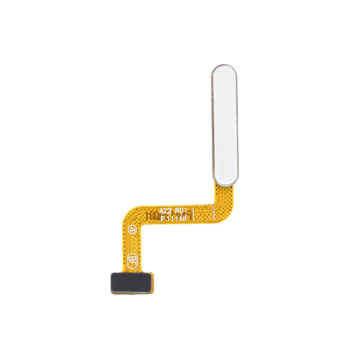 For Samsung Galaxy A22 4G Replacement Fingerprint Sensor Reader With Flex Cable (White)