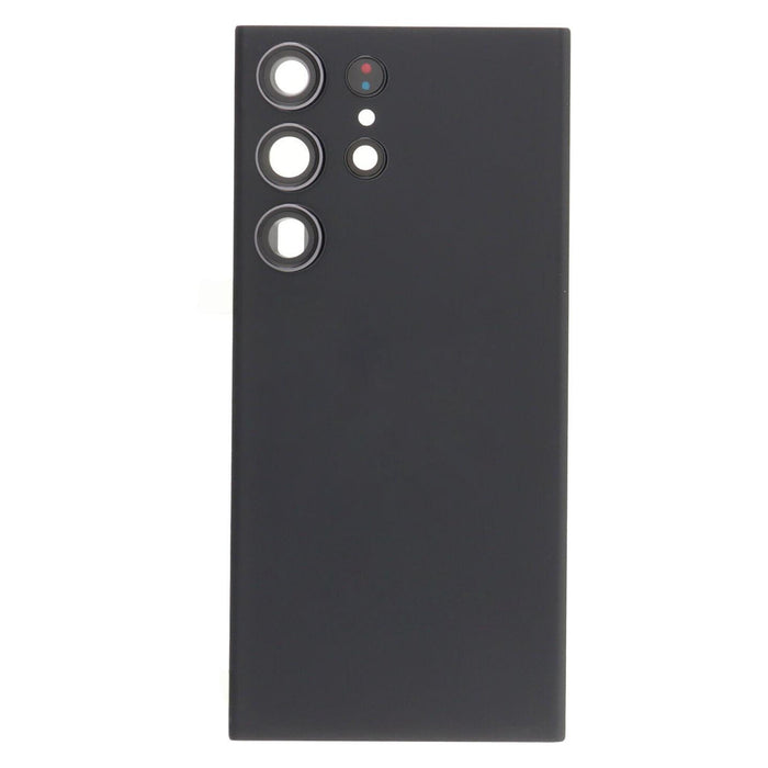 For Samsung Galaxy S23 Ultra S918B Replacement Battery Cover With Lens (Phantom Black)