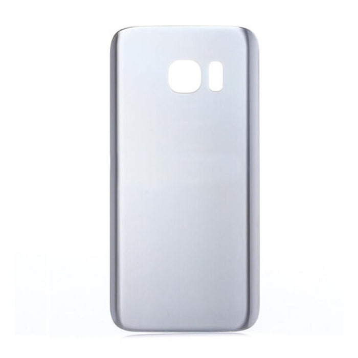 For Samsung Galaxy S7 Edge Replacement Rear Battery Cover with Adhesive (Silver)