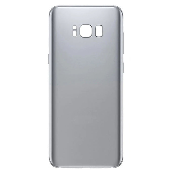 For Samsung Galaxy S8 Replacement Rear Battery Cover with Adhesive (Silver)
