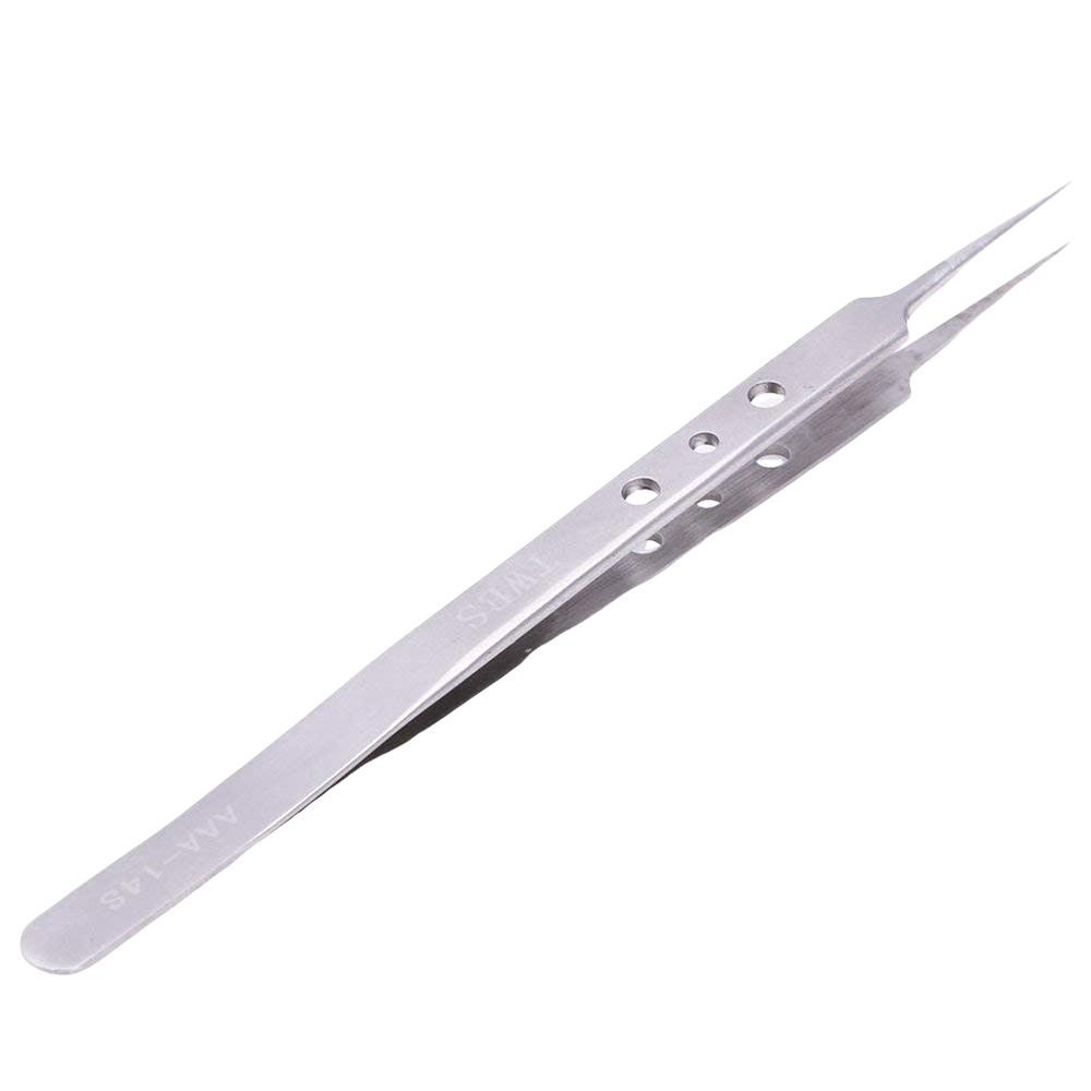 AAA-14S Stainless Steel Anti-Static Precision Pointed Tweezers 17cm-Repair Outlet