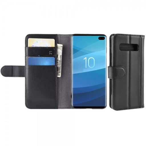 Book Case with Wallet Slot For Samsung Galaxy S10+-Repair Outlet