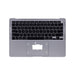 For Apple MacBook Air 13" A2179 (2020) Replacement Top Case With Keyboard (Space Grey)-Repair Outlet