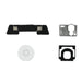 For Apple iPad 2 Replacement Home Button Inc Bracket (White)-Repair Outlet