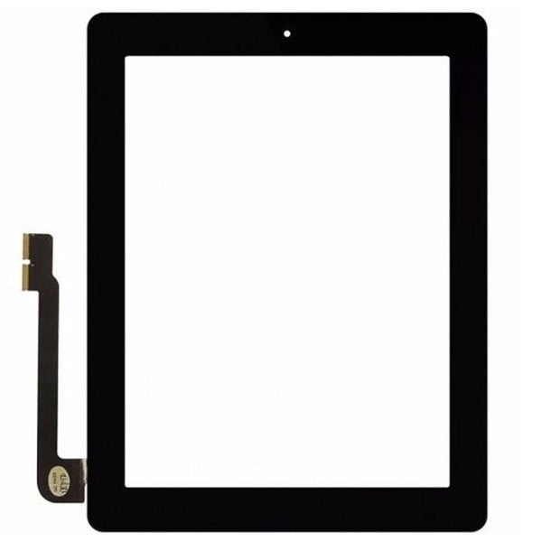 For Apple iPad 3 Replacement Touch Screen Digitizer with Home Button Assembly (Black)-Repair Outlet