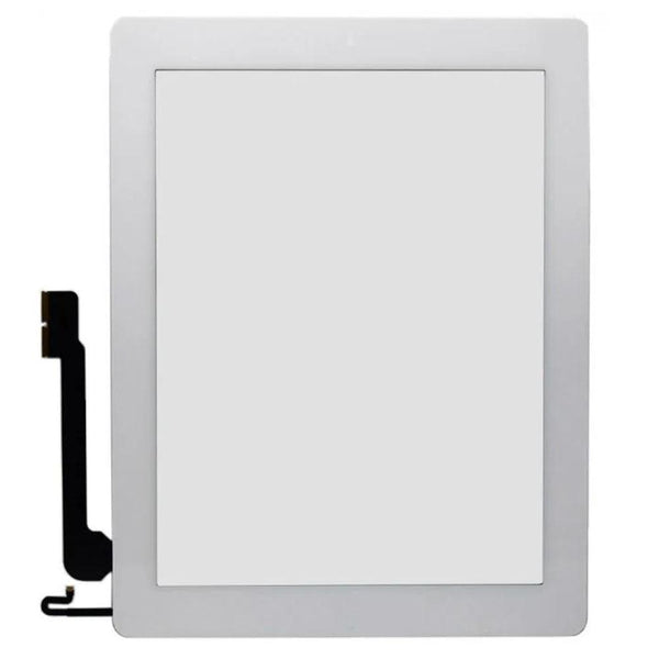 For Apple iPad 3 Replacement Touch Screen Digitizer with Home Button Assembly (White)-Repair Outlet