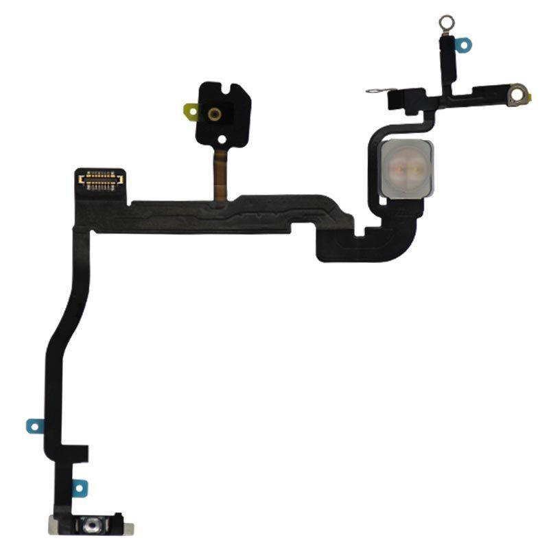 For Apple iPhone 11 Pro Max Replacement Internal Power Button Flex With Flash & Top Microphone-Repair Outlet