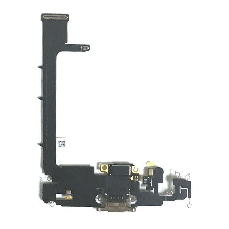 For Apple iPhone 11 Pro Replacement Charging Port Flex With Main Microphone (Black)-Repair Outlet