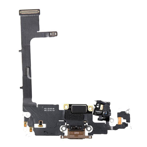 For Apple iPhone 11 Pro Replacement Charging Port Flex With Main Microphone (Gold)-Repair Outlet