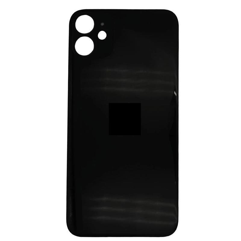 For Apple iPhone 11 Replacement Back Glass (Black)-Repair Outlet