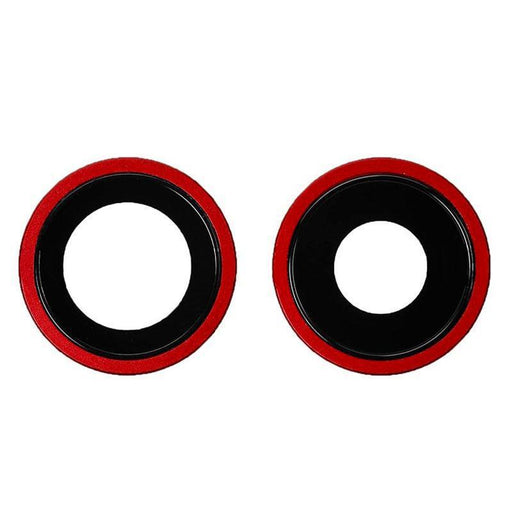 For Apple iPhone 11 Replacement Camera Lens With Bezel (Red)-Repair Outlet