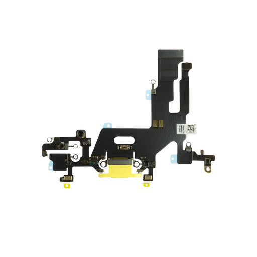 For Apple iPhone 11 Replacement Charging Port Flex With Main Microphone (Yellow)-Repair Outlet