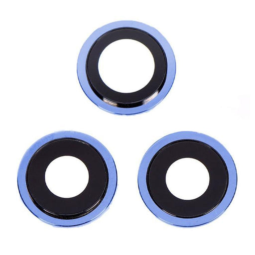 For Apple iPhone 12 Pro Max Replacement Camera Lens With Bezel (Blue)-Repair Outlet