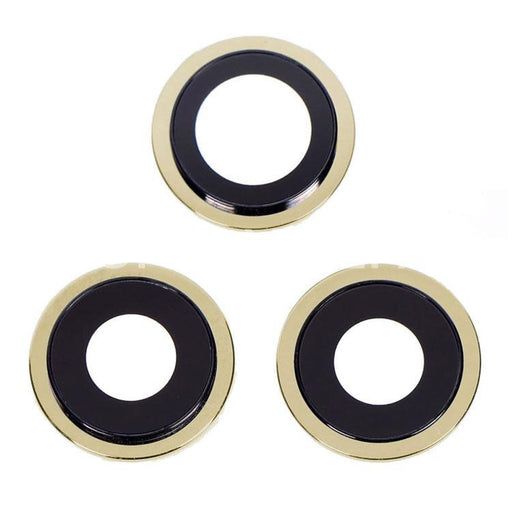 For Apple iPhone 12 Pro Max Replacement Camera Lens With Bezel (Gold)-Repair Outlet