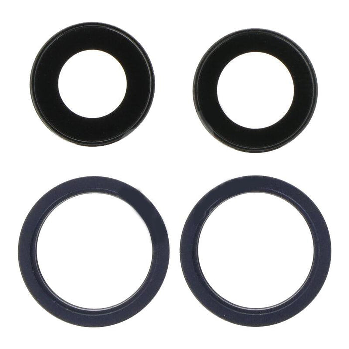 For Apple iPhone 13 / 13 Mini Replacement Camera Lens With Bezel (Midnight)-Repair Outlet