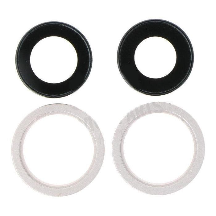 For Apple iPhone 13 / 13 Mini Replacement Camera Lens With Bezel (Starlight)-Repair Outlet