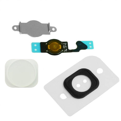 For Apple iPhone 5 Replacement Home Button (White)-Repair Outlet