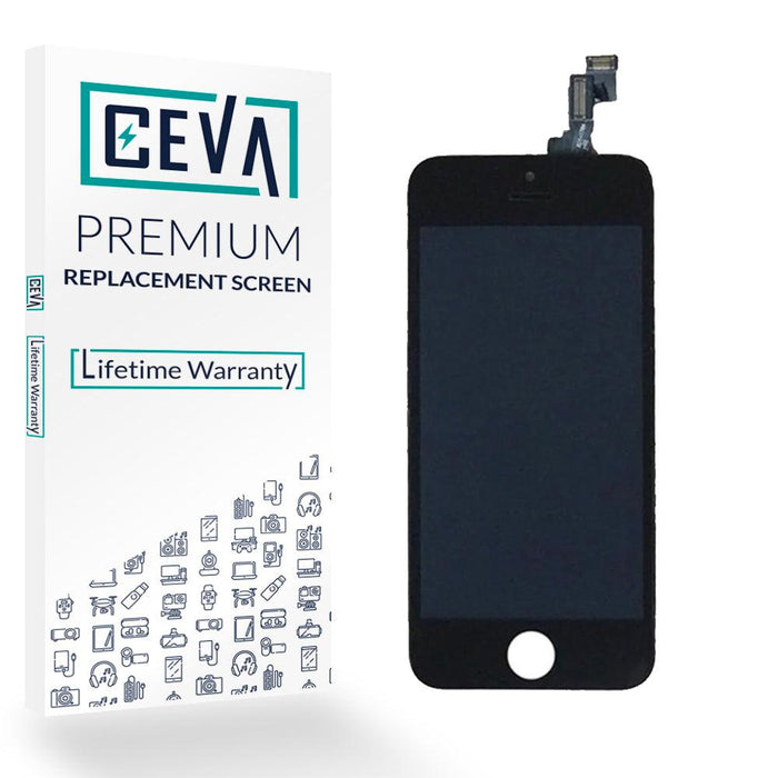 For Apple iPhone 5S / SE Replacement In-Cell LCD Screen (Black) - CEVA Premium-Repair Outlet