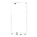 For Apple iPhone 6 Plus Replacement Front Bezel Frame (White)-Repair Outlet