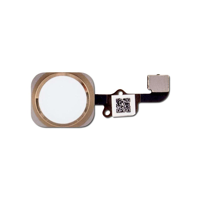 For Apple iPhone 6S / 6S Plus Replacement Home Button Touch ID Flex - Gold-Repair Outlet