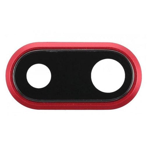 For Apple iPhone 8 Plus Replacement Rear Camera Lens With Bezel (Red)-Repair Outlet