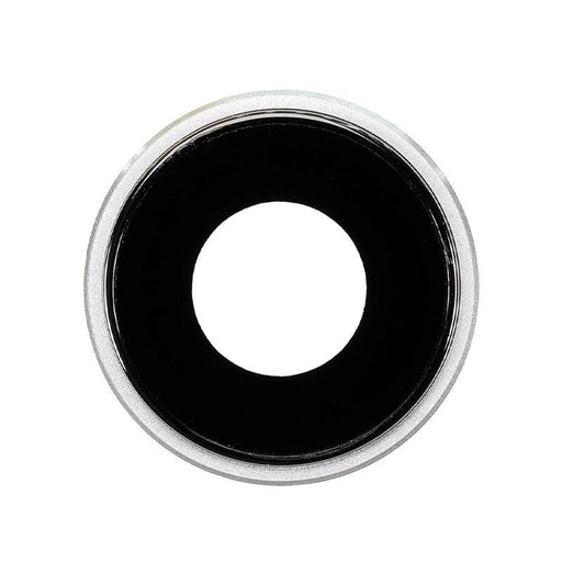 For Apple iPhone XR Replacement Rear Camera Lens With Bezel (White)-Repair Outlet