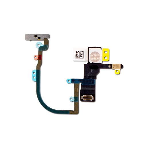 For Apple iPhone XS Max Replacement Power and Top Microphone Flex with Flash-Repair Outlet