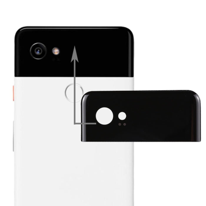 For Google Pixel 2 XL Rear Back Battery Cover (Black)-Repair Outlet