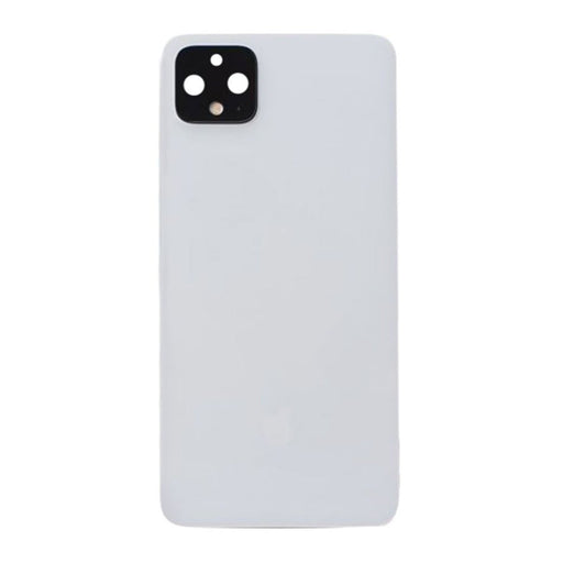 For Google Pixel 4 Replacement Battery Cover / Rear Panel With Camera Lens & Adhesive (Clearly White)-Repair Outlet