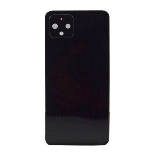 For Google Pixel 4 Replacement Rear Battery Cover with Adhesive (Black)-Repair Outlet