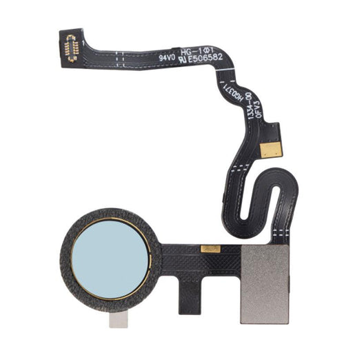 For Google Pixel 4a / Pixel 4a 5G Replacement Fingerprint Reader With Flex Cable (Barely Blue)-Repair Outlet