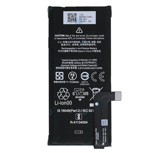 For Google Pixel 4a Replacement Battery 3140 mAh (G823-00159-01)-Repair Outlet
