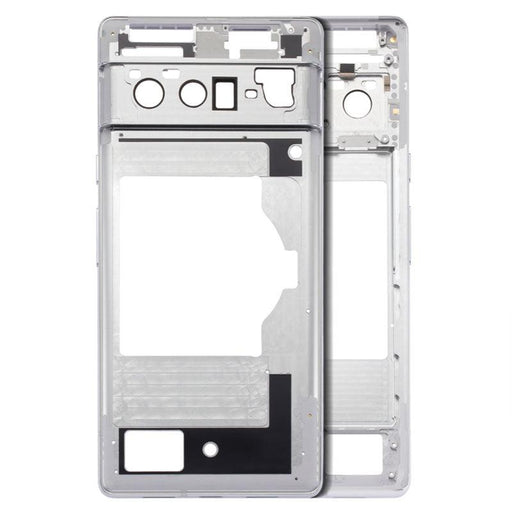 For Google Pixel 6 Pro Replacement Mid-Frame (Cloudy White)-Repair Outlet