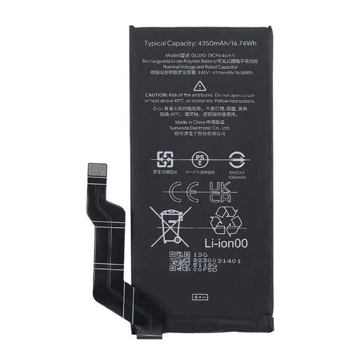 For Google Pixel 6a Replacement Battery 4350 mAh-Repair Outlet