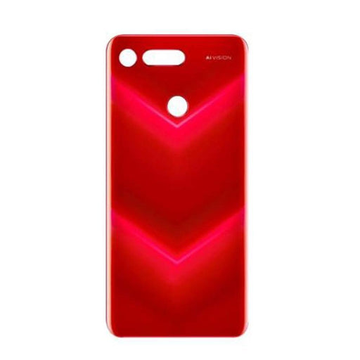 For Huawei Honor View 20 Replacement Rear Battery Cover with Adhesive (Red)-Repair Outlet